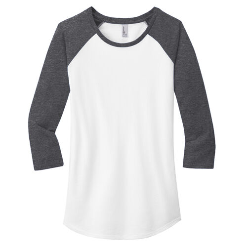 WR B Soccer Baseball Tee - Ladies Thumbnail